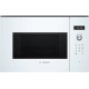 BOSCH Microondas integrable  BFL524MW0. Blanco, Sin Grill